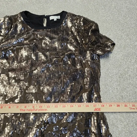 NWT Anthropologie Ro&De Andi Sequined Tee Dress - Size Small - Picture 10 of 12
